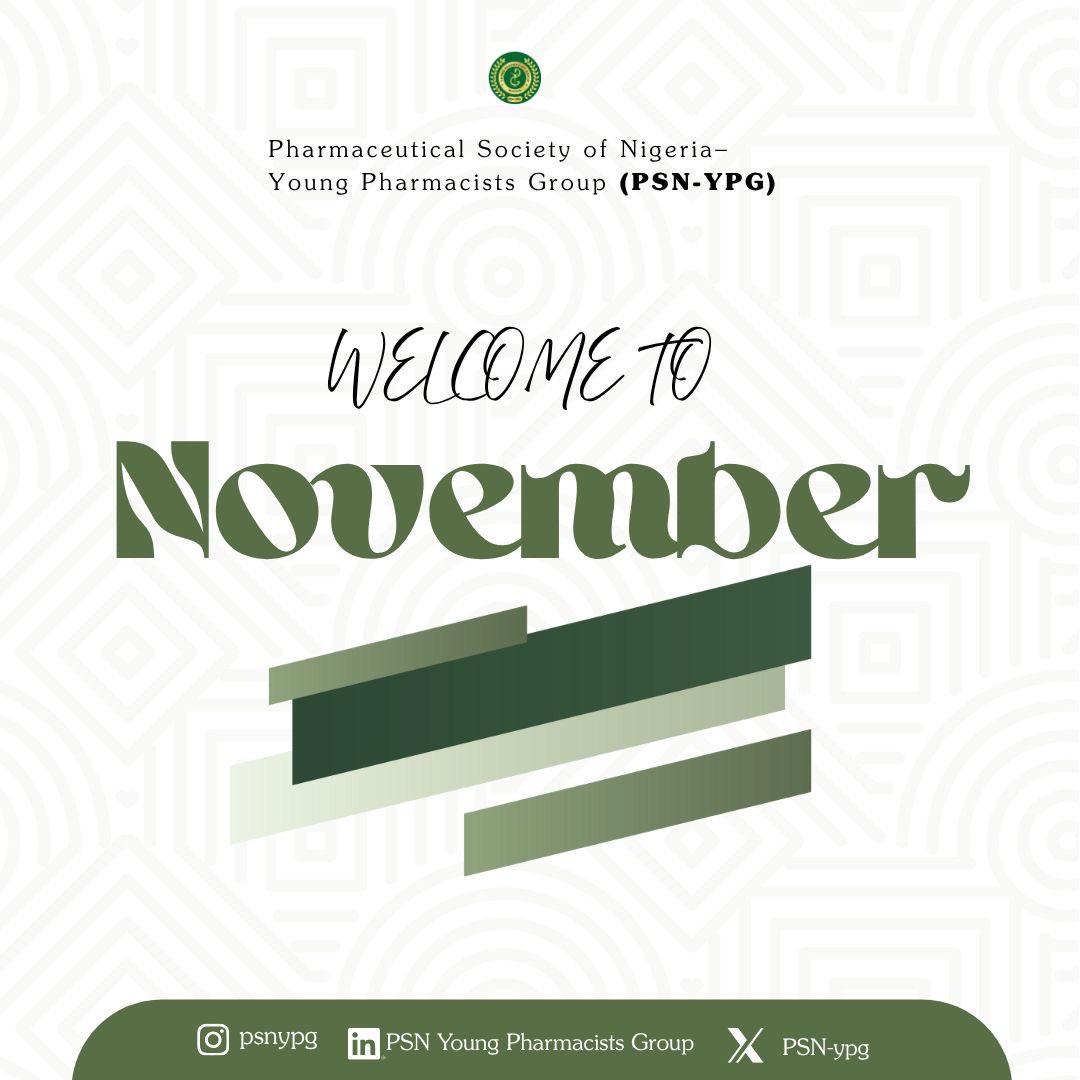 HAPPY NEW MONTH‼️‼️‼️

🔰May this new month afford you the opportunity to build on your efforts, harness new strengths, and attain greater heights. 

🔰Wishing you God’s Speed

©️PSN-Young Pharmacists Group

#psnypg