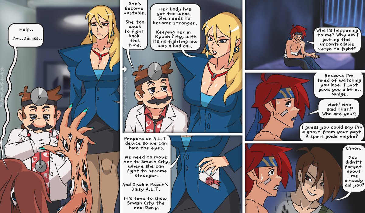 Smash Ultimate!  Super Smash Bros Ultimate comic! Lonely Roy series 3 episode 18: Saving Daisy / The Clone Reunion #SmashBros #SuperSmashBros #SSBU