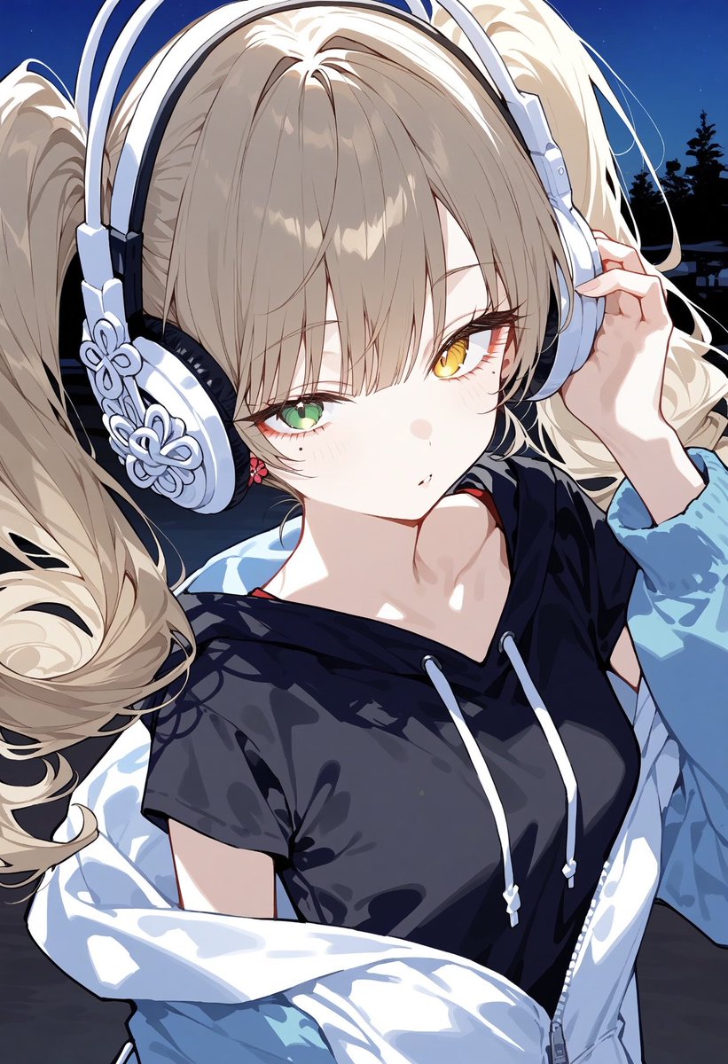 企画裏話(？)最初はオッドアイちゃんでcoolに臨もうとしてました🎧

#DaysAI #AIイラスト