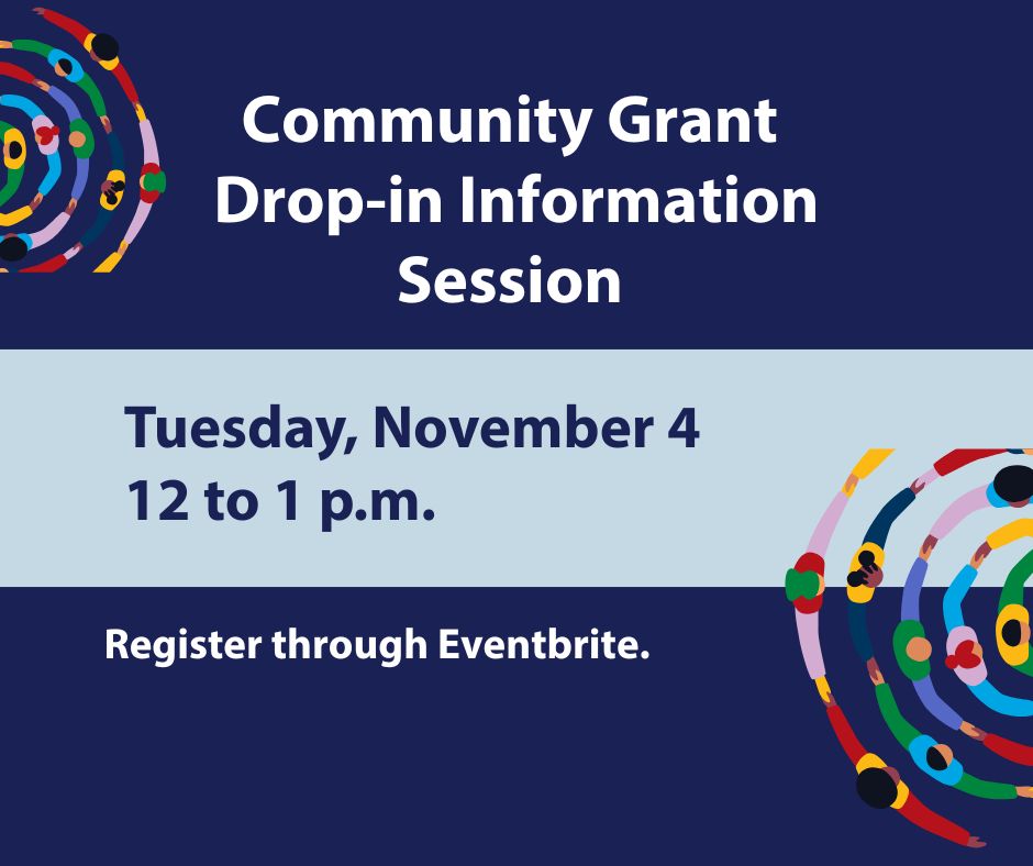 Hey Guelph, if you’re interested in applying for the Community Grant program this year but missed our last information session, don’t worry! We have another session coming up on November 4. 

Register for the in-person information session now at ow.ly/b69850XbQyc