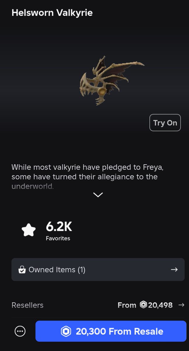 Holy only been out for 10 mins and it's already 20k!!! <a href="/Roblox/">Roblox</a>