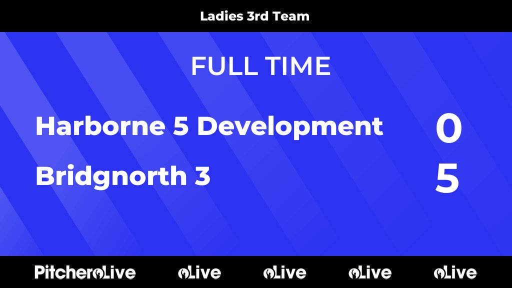 FULL TIME: Harborne 5 Development 0 - 5 Bridgnorth 3
#HARBRI #Pitchero
pitchero.com/clubs/bridgnor…