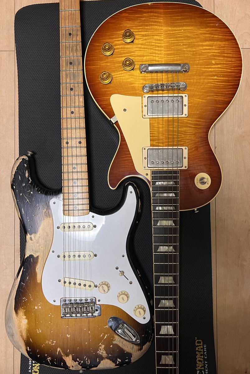 miralphard's tweet photo. ぜんぜん眠れず、こんな時間に一人撮影会が始まりました🎸😅 https://t.co/g1nk5pTP0Z