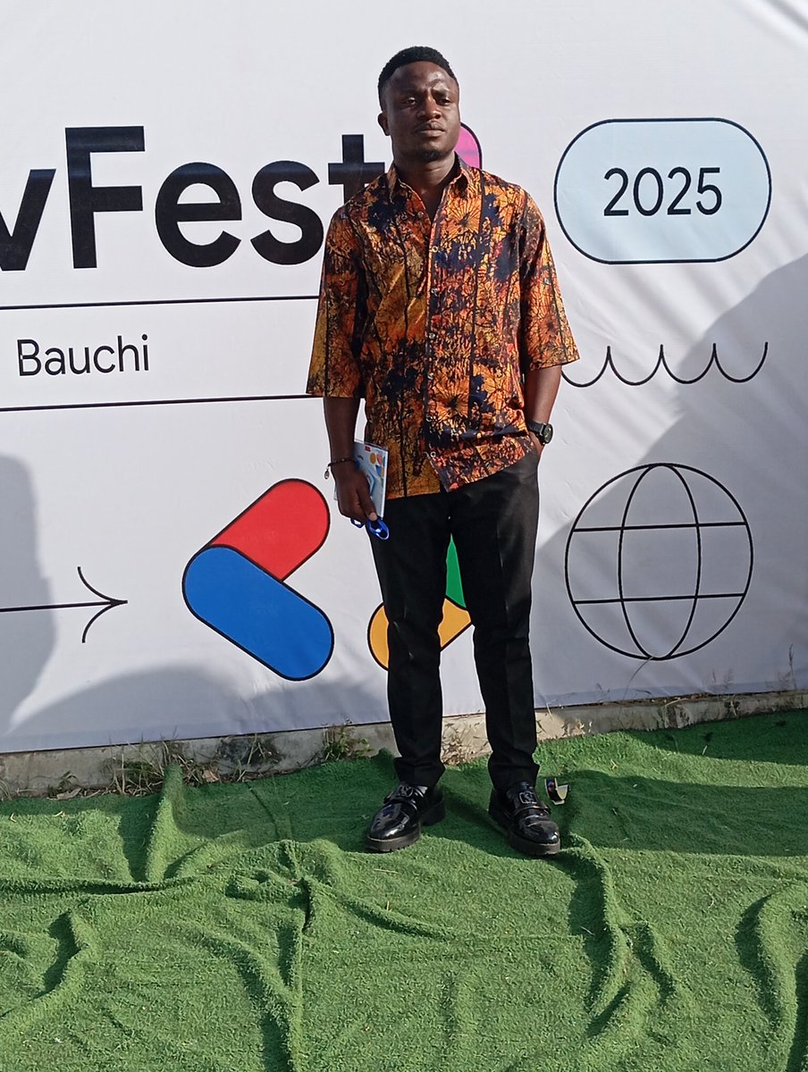 Dan_El_007's tweet photo. Just me, tech vibes, and #DevFestBauchi ⚡ https://t.co/S0bnXcPOro