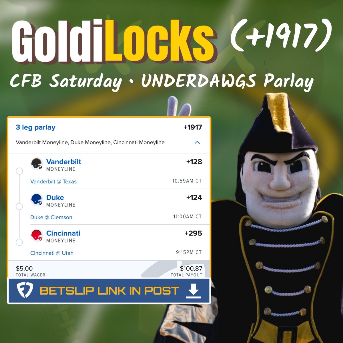 GoldiLocks tweet media