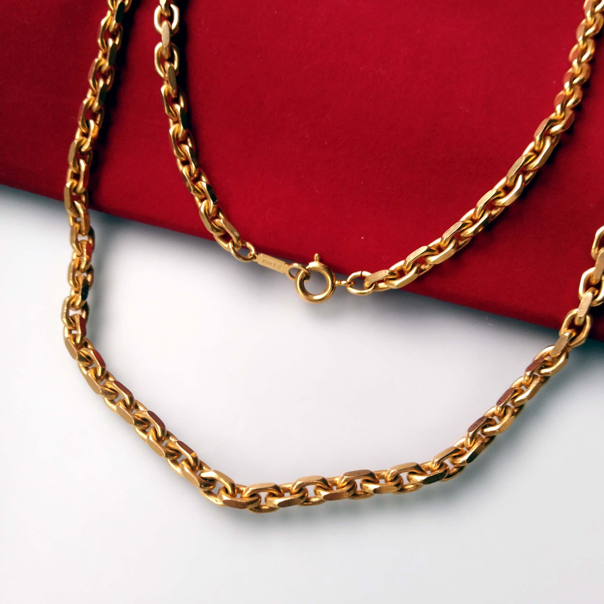 Gold Filled Chunky Cable Chain Necklace: Unisex Layering Jewelry etsy.me/3LipHMM через <a href="/Etsy/">Etsy</a>