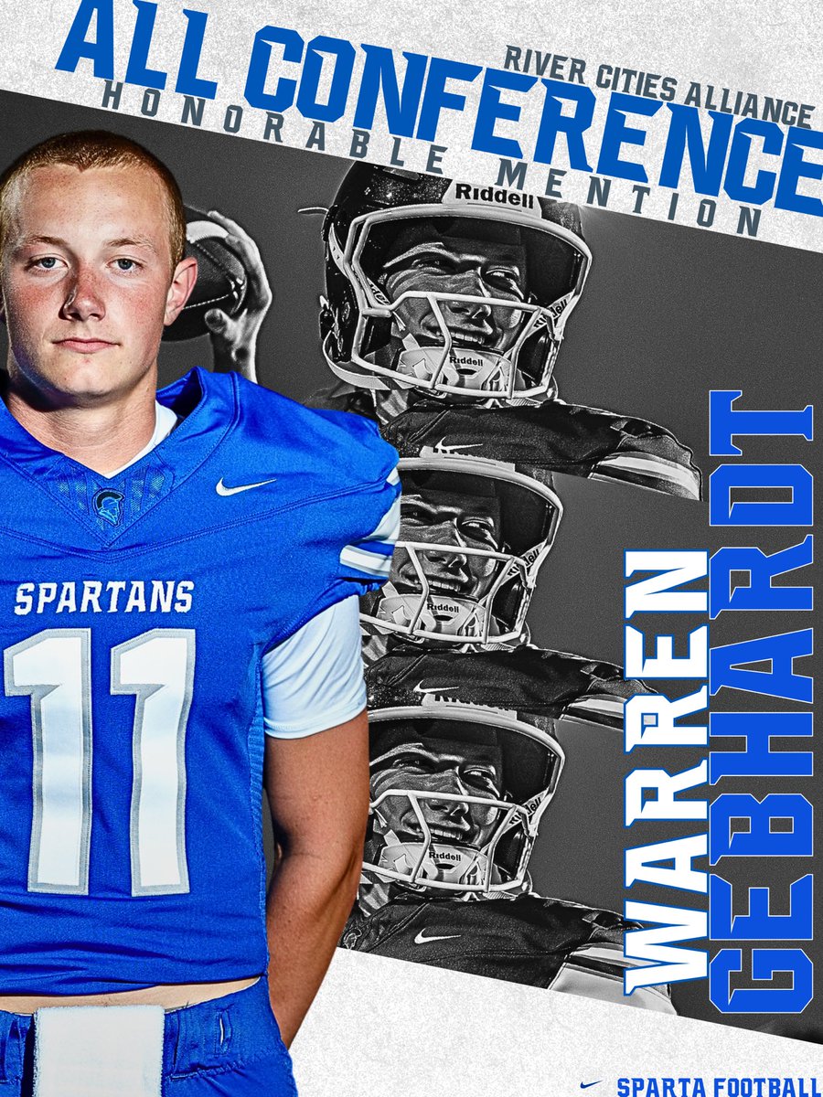 WarrenGebh44808's tweet image. Blessed to be all conference honorable mention