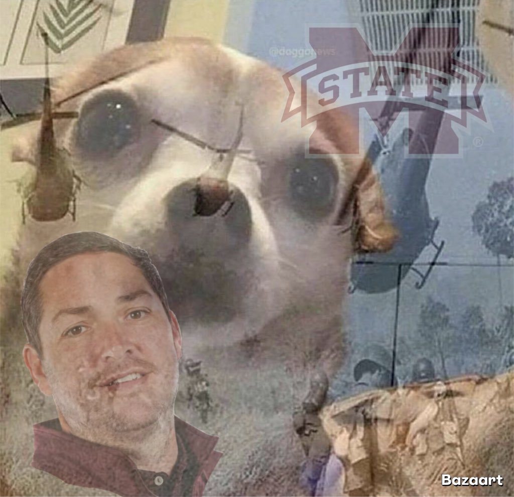 DawgFoodDentist's tweet photo. Mississippi State plays football today …

@Coach_Leb 

#RunTheClock https://t.co/M7MDzkXq2y