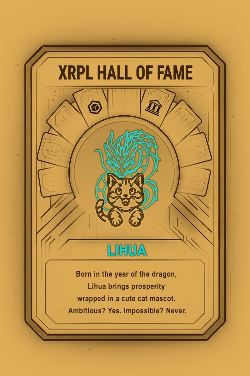 🏛XRPL Hall Of Fame NFT Giveaway! 🎁

A tribute to XRPL legends is coming soon — claim your chance to own a piece of XRPL history. ⚡

How to enter:

🔹️Follow <a href="/XRPLHallOfFame/">XRPL Hall of Fame</a>

🔹️Follow <a href="/TheDragonLi/">Lihua</a>

🔹️Like this post ❤️

🔹️Repost / Retweet 🔁

🔹️Tag 2 friends in the