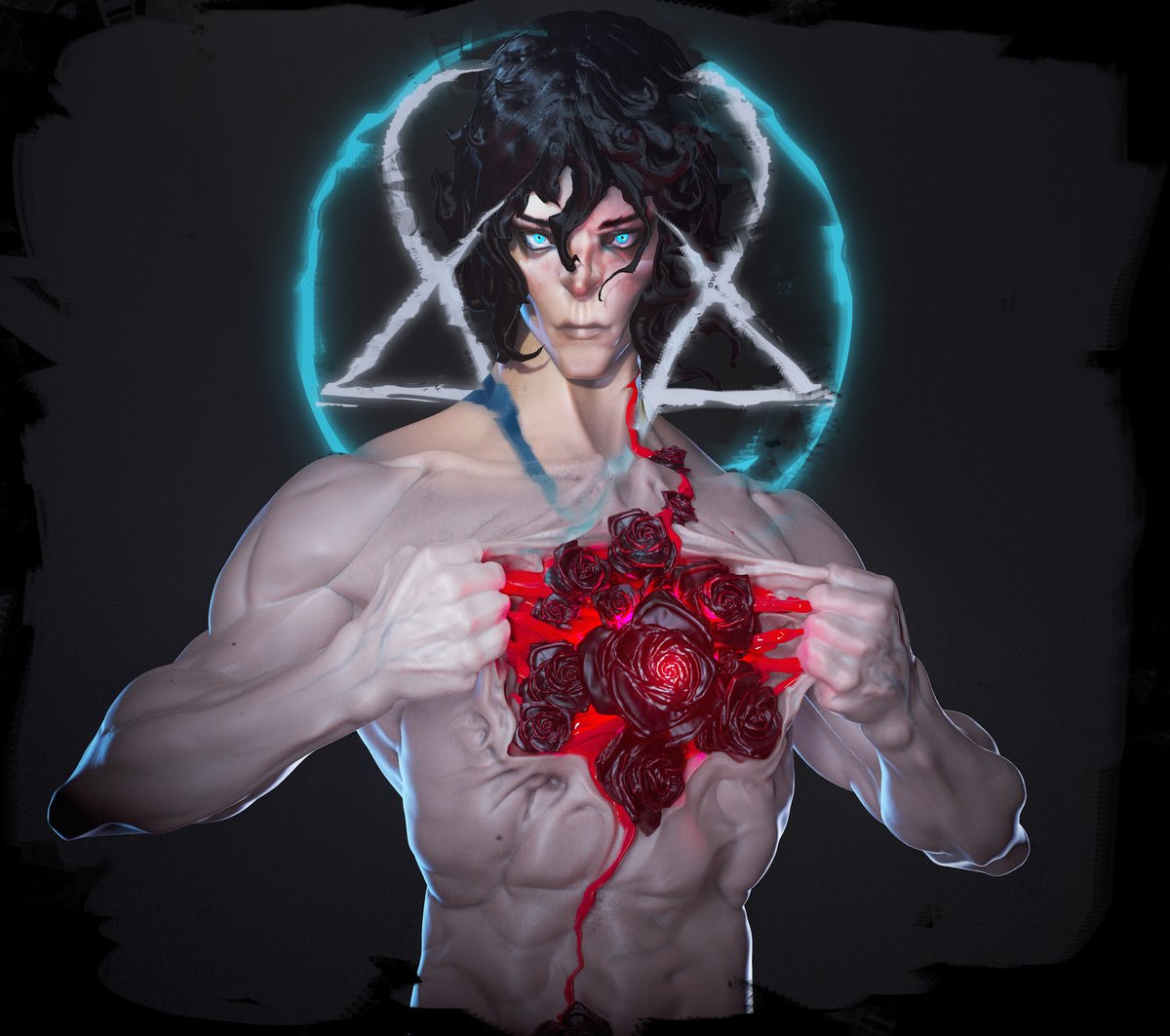 Happy Halloween!
Check my Artstation for more angles
#3DCG #3dart #Halloween #Zbrush #Vampire #gothic