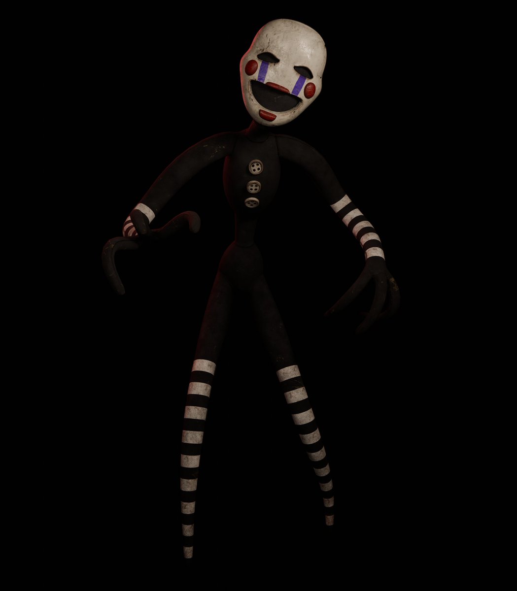 mitnick_jr's tweet image. It&apos;s the poopet from fnaf, but like old and stuff
#b3d #fnaf2movie #puppet #fnaf #puppetfnaf