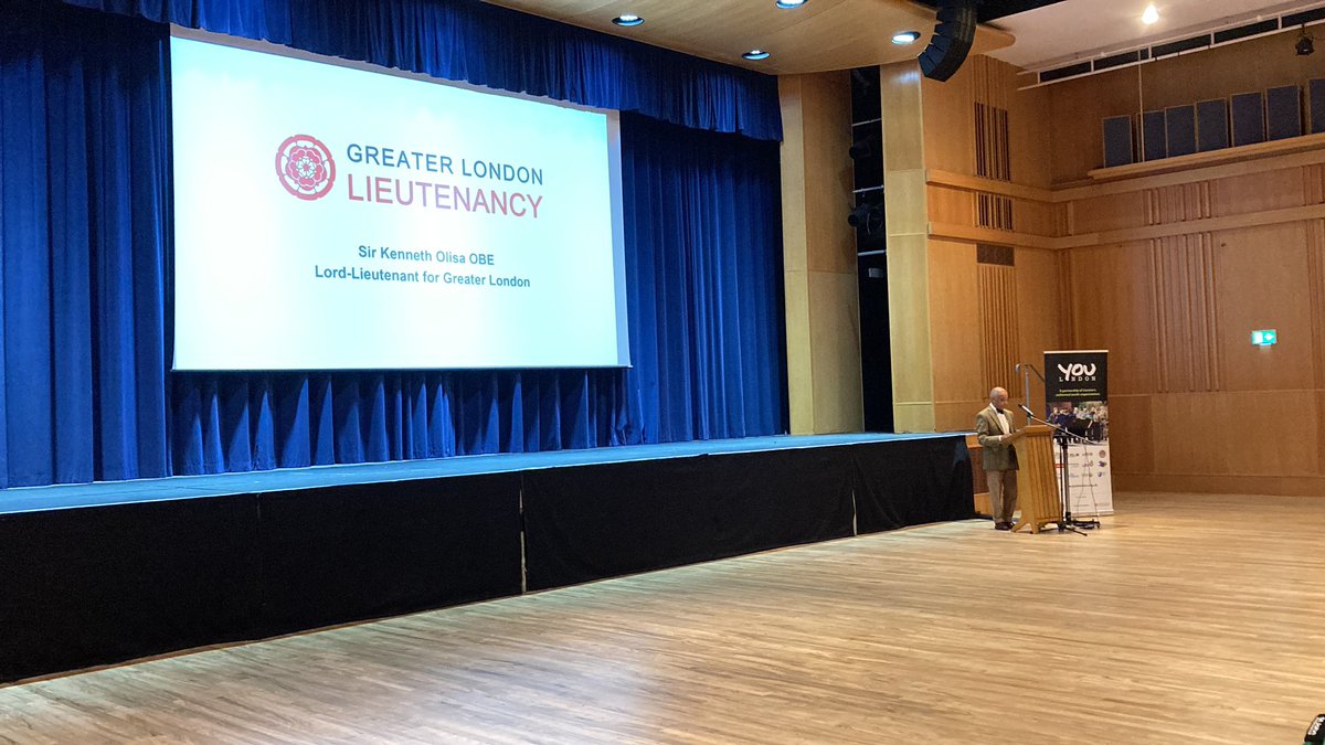 Trinity_CCF's tweet photo. Listening to HM’s Lord-Lieutenant for Greater London at the YOU London LDW. @YOULondon1 https://t.co/TCREl00Nvd