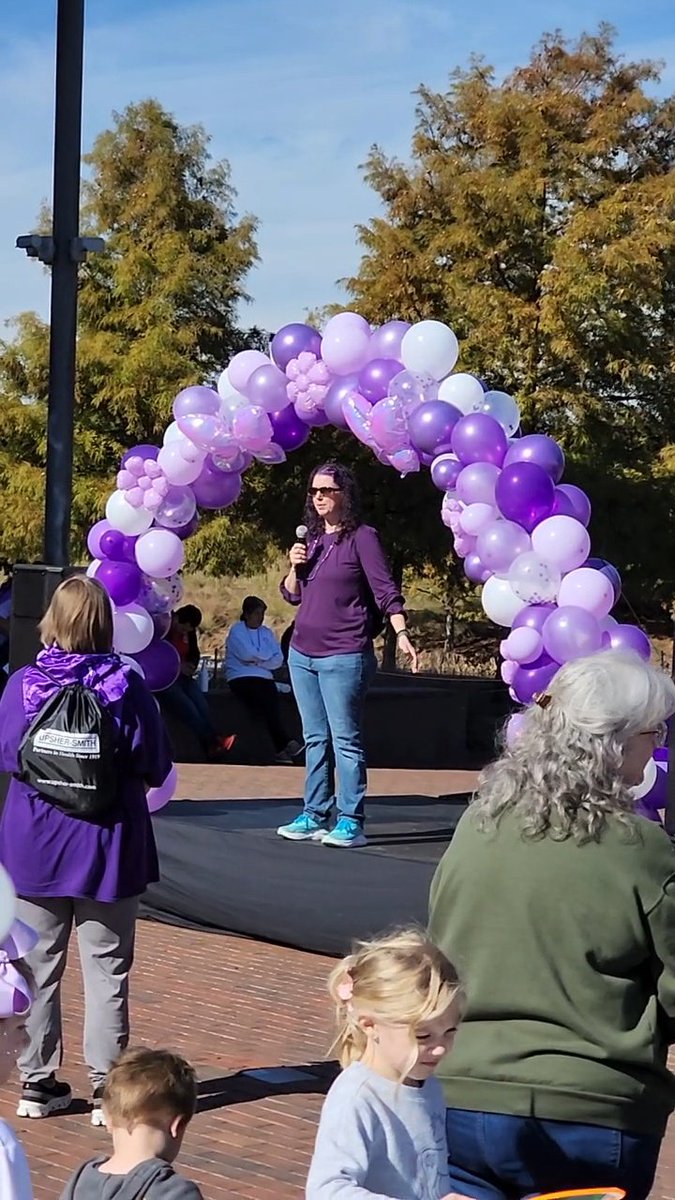 UABEpilepsy's tweet photo. Dr. Thomas speaking at @epilepsyfdnal Walk to End Epilepsy! https://t.co/IlkJKM71F5