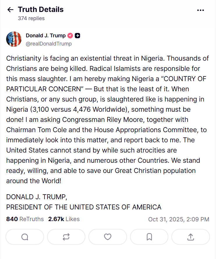 ShariffBaita's tweet photo. Trumpaganda.
You can not use the old tactics of turning people against each other in Nigeria, it won’t work that way.
We're United 🇳🇬👨‍👧‍👦 https://t.co/eZjM8J1Jzi
