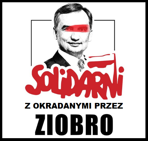 UWAGA!
Zapytano Polaków czy Ziobro, po usłyszeniu zarzutów stawianych mu przez prokuraturę w sprawie Funduszu Sprawiedliwości, powinien trafić do aresztu?

- 55,3 % - domaga się aresztowania Ziobro.
- 18,2 % - jest przeciw - i moim zdaniem to realne poparcie dla pis.
- 19,1 % -