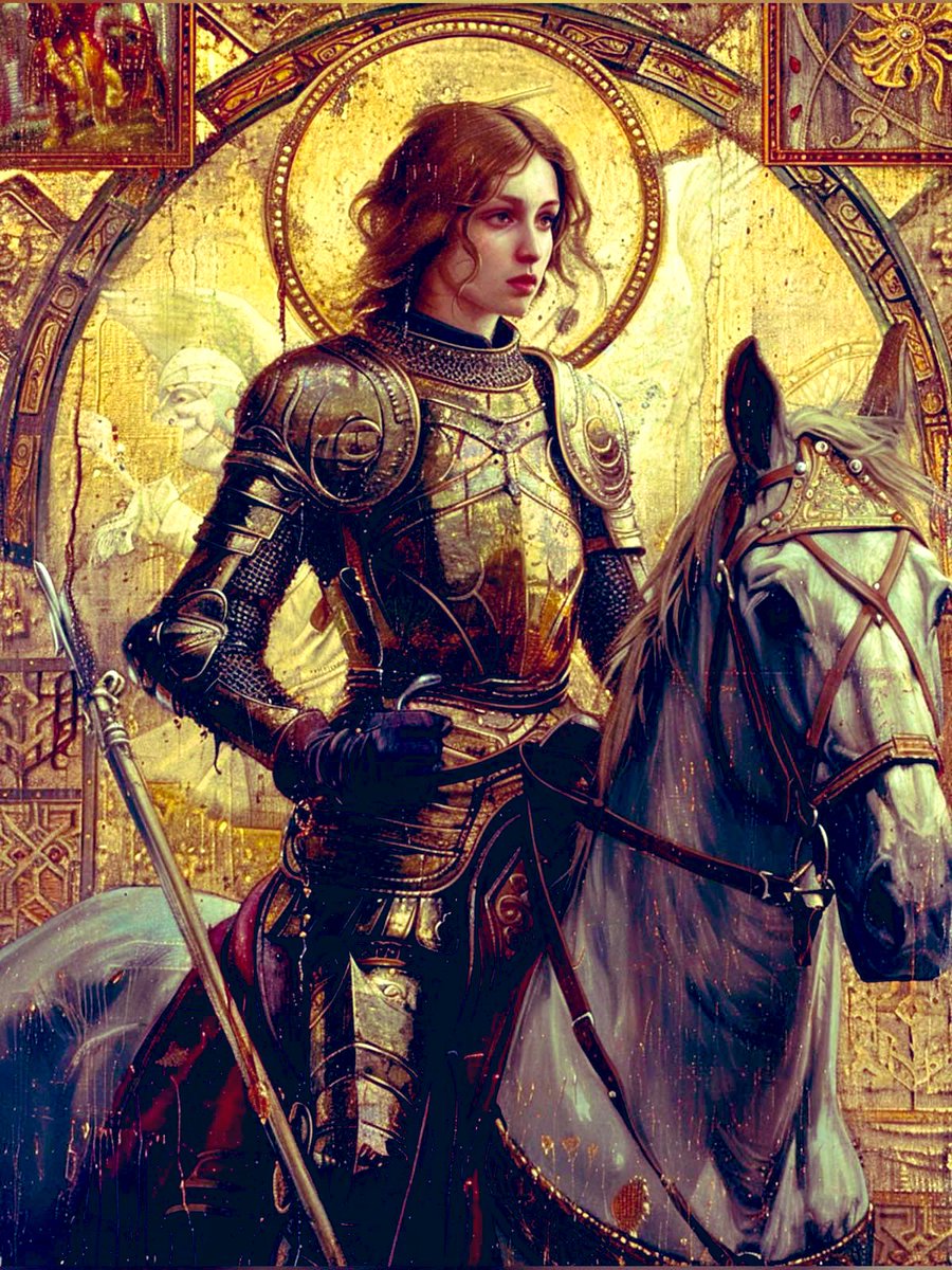 “Do not be afraid to stand up for what you believe in, even if you stand alone.”

St. Joan of Arc