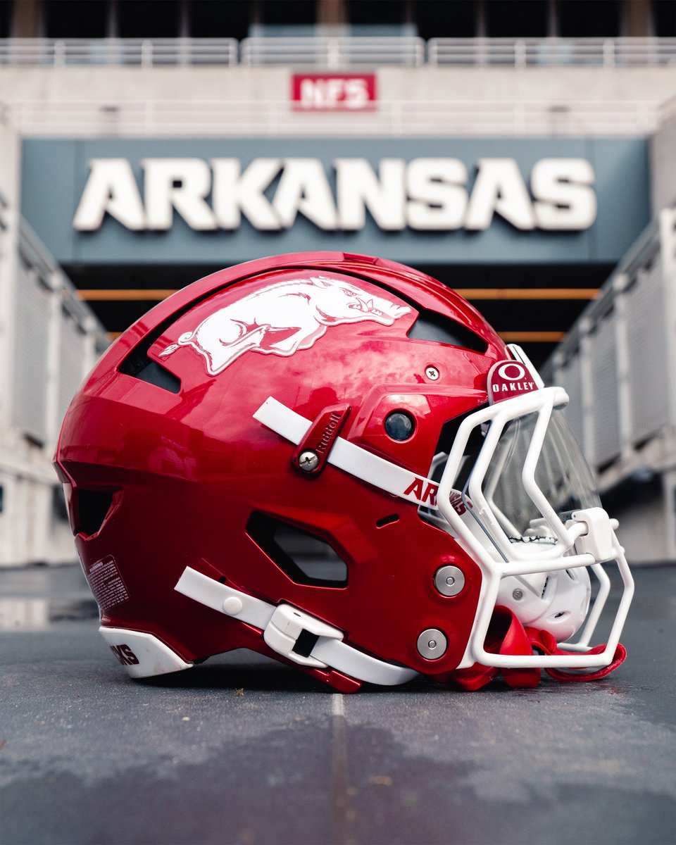 RazorbackFB's tweet image. Hex codes #9D2235 &amp;amp; #FFFFFF