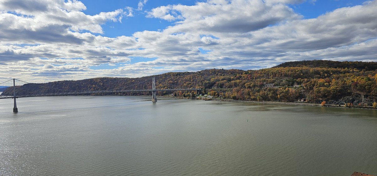 The right bank of the Hudson River near Poughkeepsie, New York <a href="/capitalweather/">Capital Weather Gang</a>