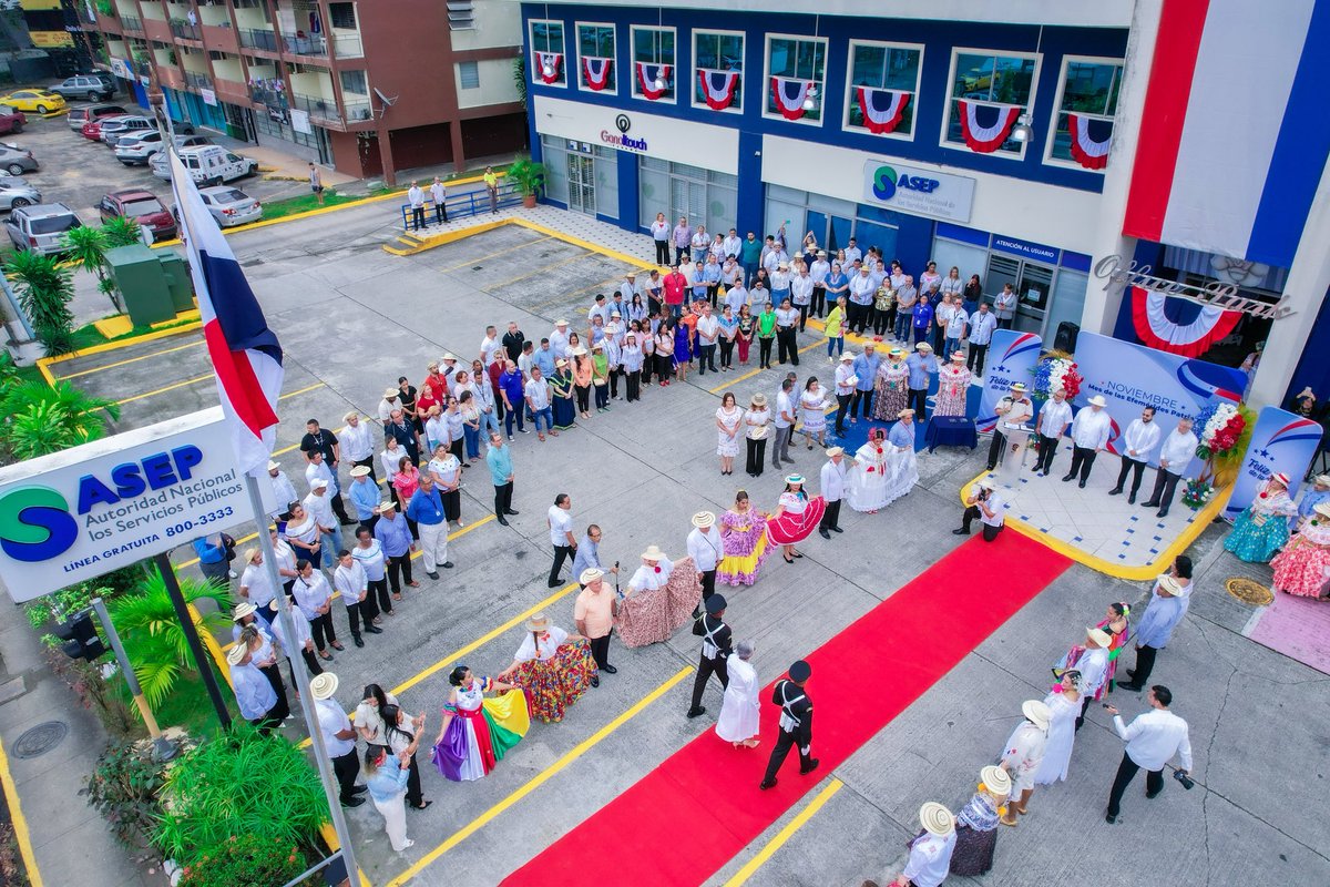 ¡Así arrancamos noviembre! 
Cada vez que garantizamos un mejor servicio,
fortalecemos nuestra patria. 🇵🇦
En la #ASEP, regulamos con orgullo por Panamá.
#FiestasPatrias #ASEPContigo #Panamá