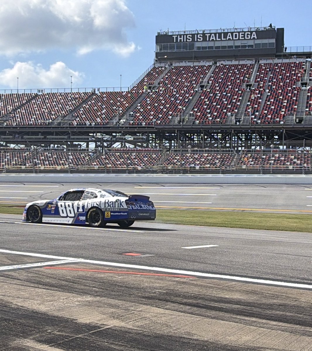 jonesjchad's tweet image. Two of the favorite  @FirstBankofAl drivers competing today for the @NASCAR_Xfinity #Championship. @Carson_Kvapil @ConnorZilisch are #TrophyHunting on @TheCW_Sports @XfinityRacing @JRMotorsports