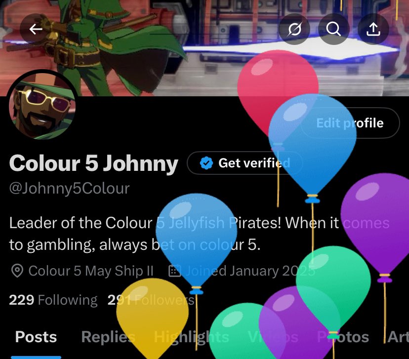 Colour 5 Johnny tweet media