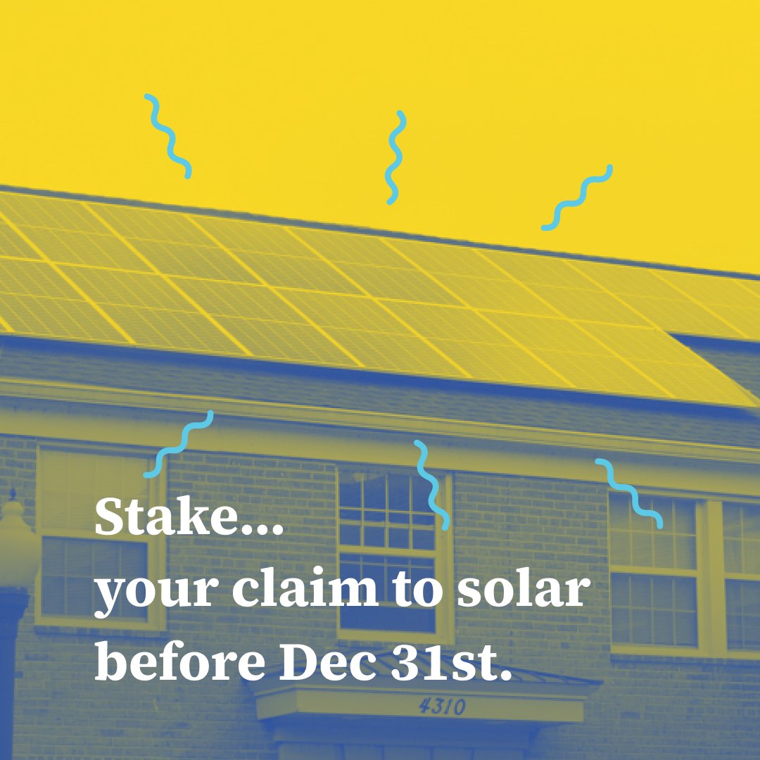 This time of year is full of tricks and treats —but here’s the best one: solar savings! Learn how clean, renewable energy can cut costs &amp; your carbon footprint before federal tax credits expire Dec 31. No garlic required. dcseu.com/resource-libra…