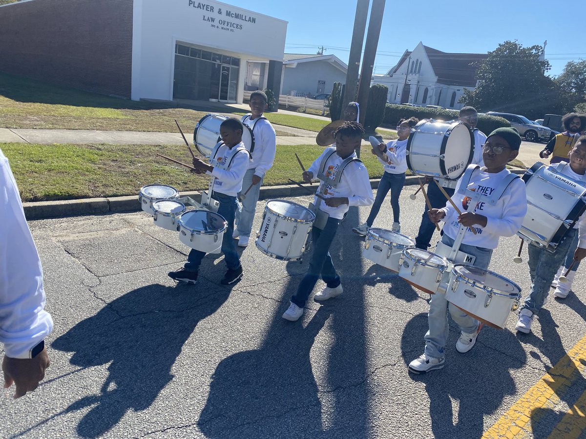 LemiraSchool's tweet photo. The lions participated in the "Morris College Homecoming" parade this morning. Awesome job to our percussion ensemble for their dynamic performance. @Stephanie1Gregg @EllJayDee_AP @SumterSCSchools @DrShirleyGamble https://t.co/jSloGlDMCW