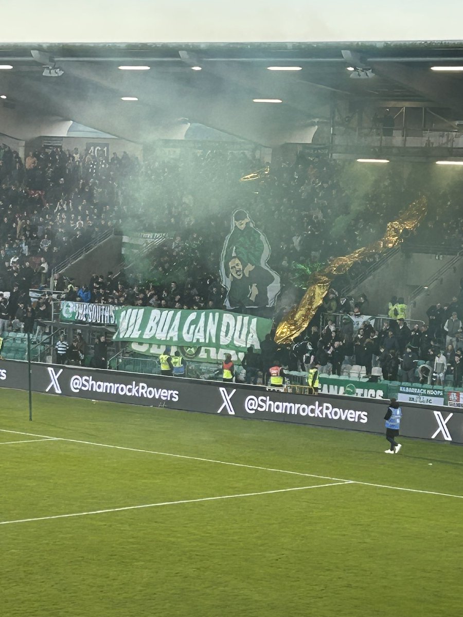Nice tribute to Stephen &amp; Josh from the South Stand at Tallaght Stadium