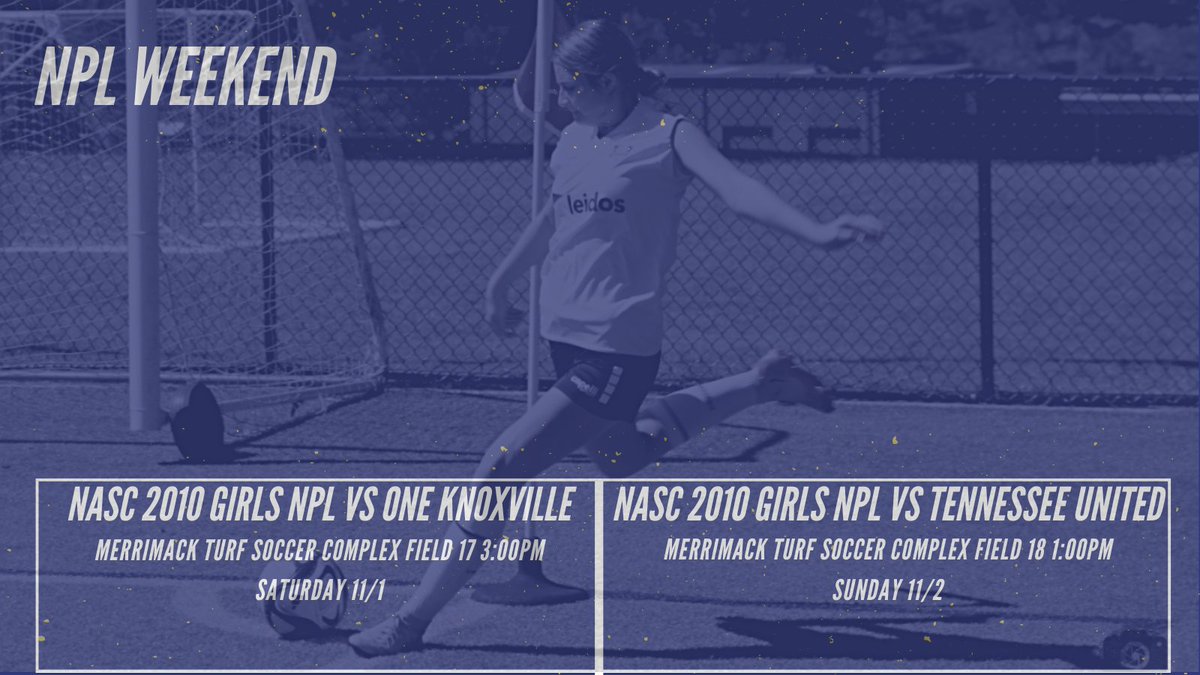 Excited for another NPL weekend! <a href="/northalabamasc/">North Alabama SC</a>
