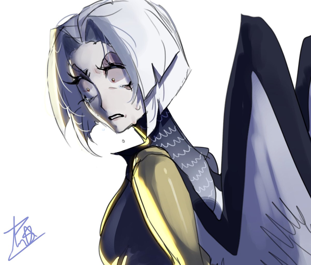 #hazbinhotel #lute #HazbinHotelLute I forgot to draw her halo. Does that mean something