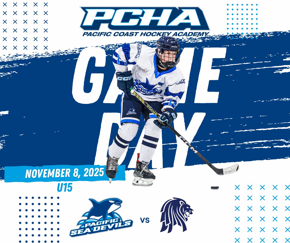 PacificSeaDevil's tweet image. It’s #PCHA Game-day! #goseadevilsgo 
📺 @FloHockey
🐳 U15 vs @yha_lions - 1:15pm @ Summit Centre East