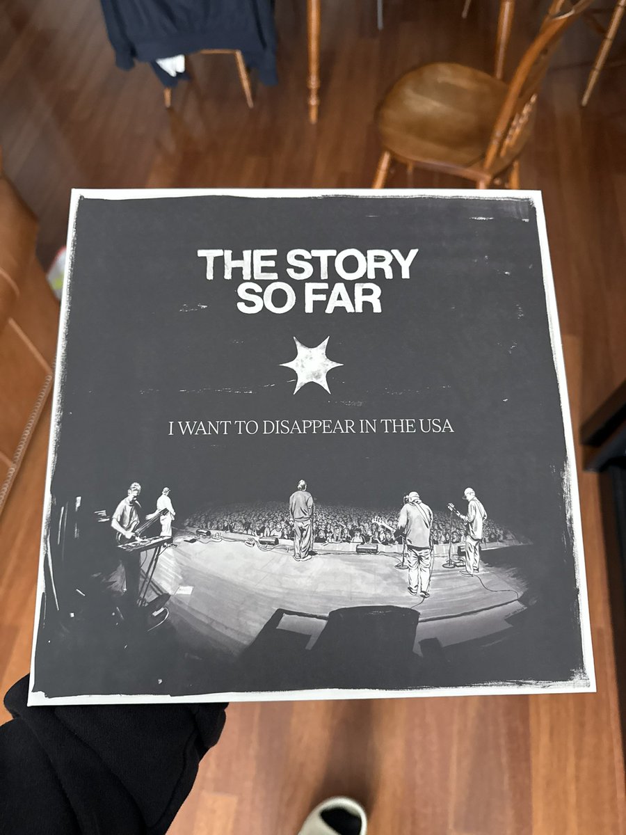 Today’s vinyl purchase (pre-ordered forever ago) 

I Want to Dissapear in the USA - .<a href="/thestorysofarca/">The Story So Far</a>