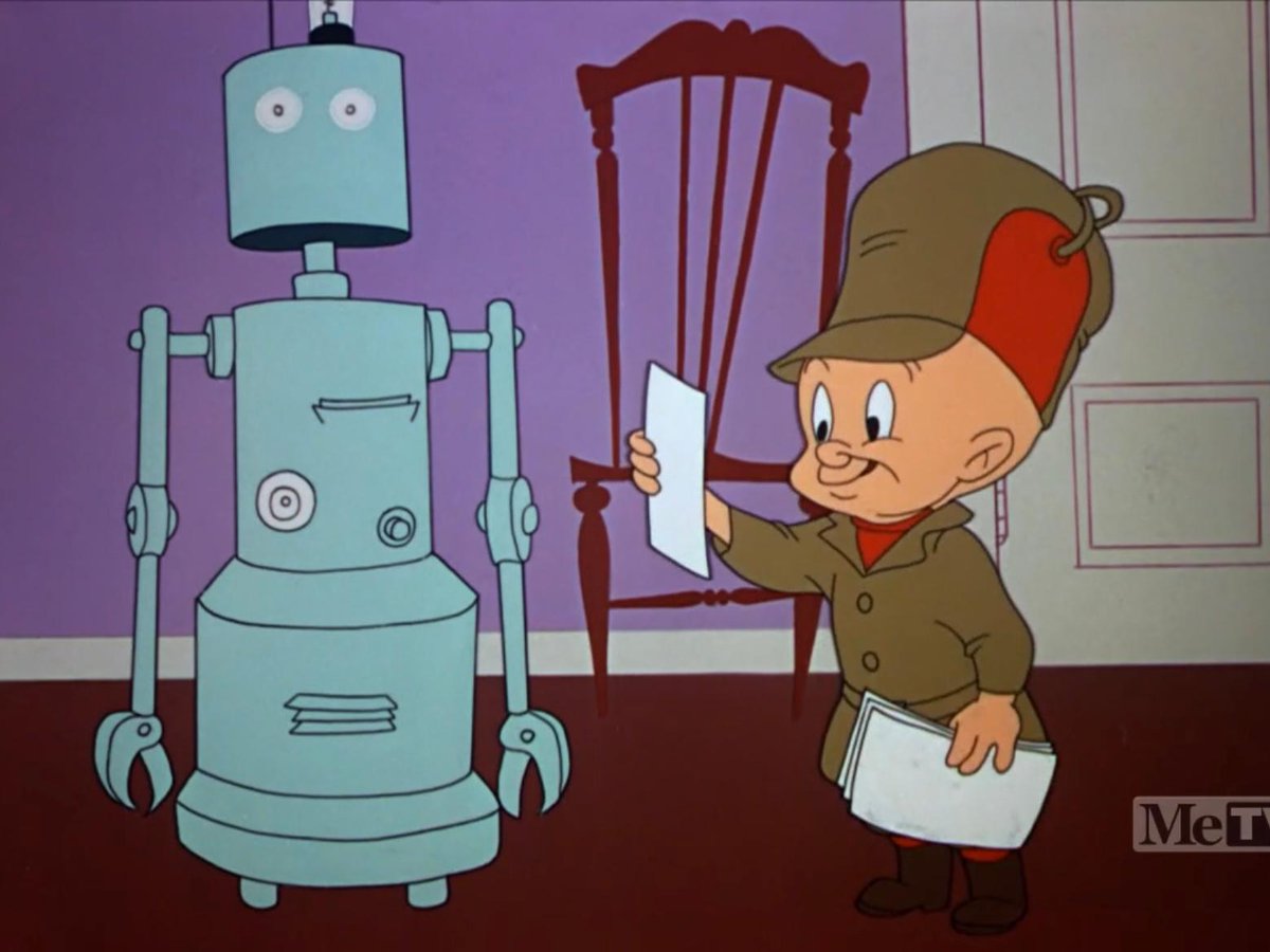 conradbandi's tweet image. Robot Rabbit (Looney Tunes) is Anti-AI!

#robotrabbit #elmerfudd #manuelaqm #manuelserranovive  #MANUELACASTANO #manuelacadavid #ManuelaQuintero #fuddruckers #fuddrucker #buttfuckers #FueraNoboaFuera #fundamentalpapereducation #furianamad #funky #FundsRecovery #elmercadoregalado