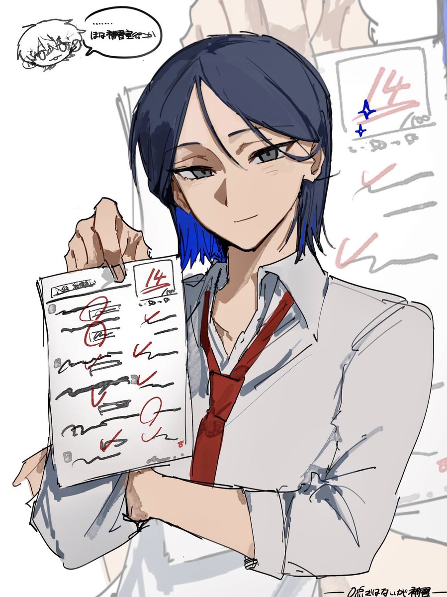 あの、ほんとに同じような構図描いてて運命(Destiny)感じた
ただ点数が違う。こっちの方はあたまがいいさらさちゃんになってしまった