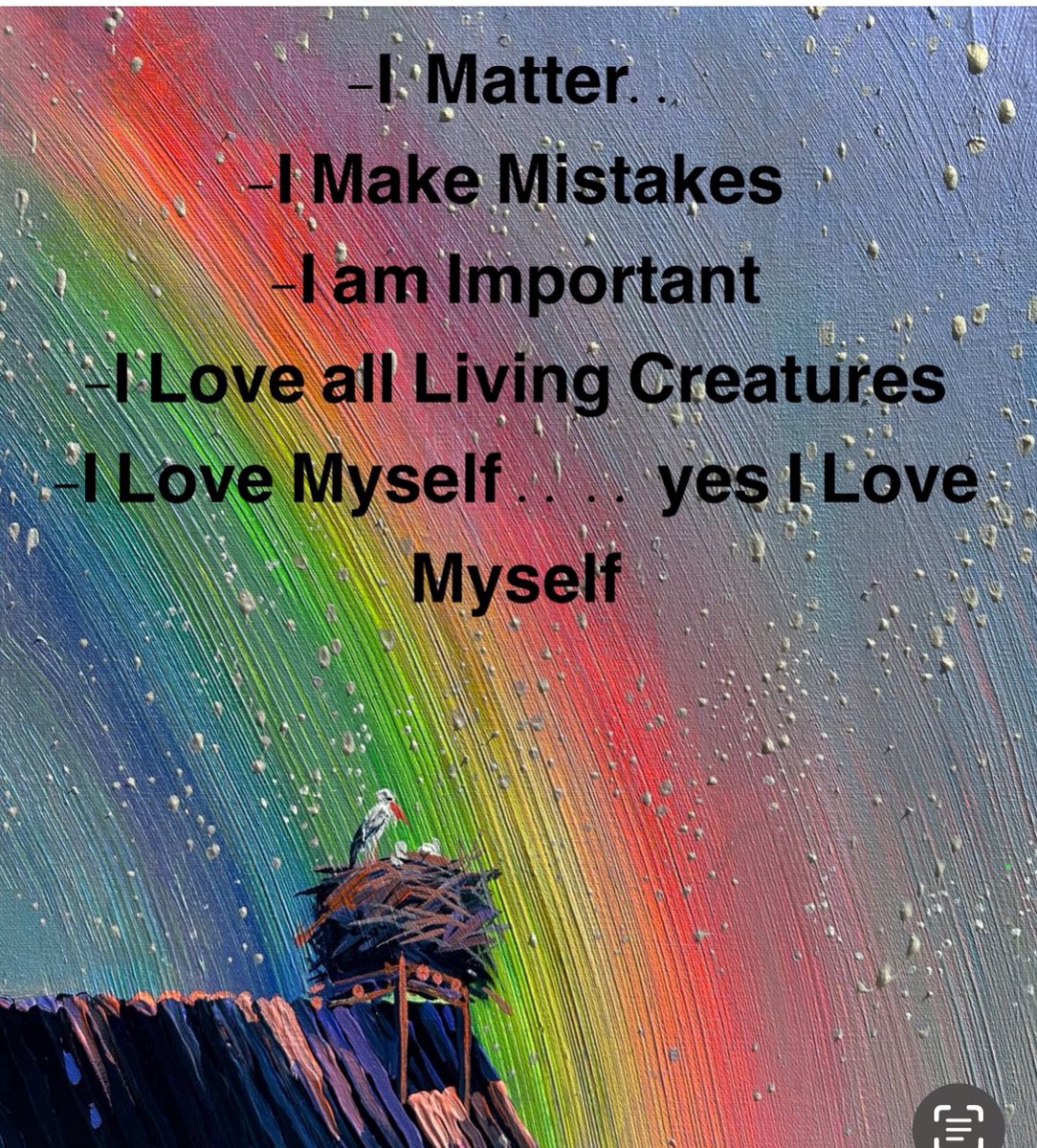 Ami -here is my Favorite  Affirmation, it is my creation btw❤️‍🔥

I read it in the mirror- to Myself
3 times

Do this for 2 weeks consecutive weeks, 14 days. 

You can change your world yourself. 
-topp