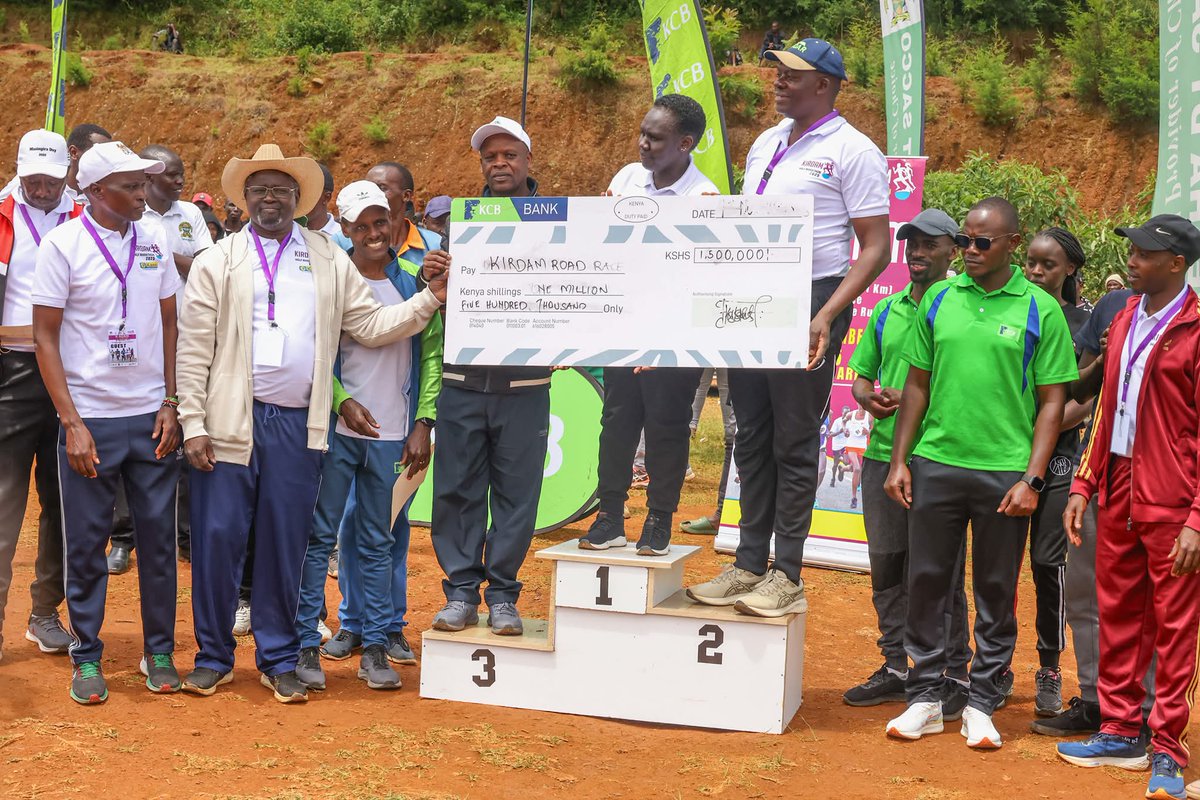 Congratulations to the winners of Kirdam Half Marathon and 10Km Run in Baringo County!