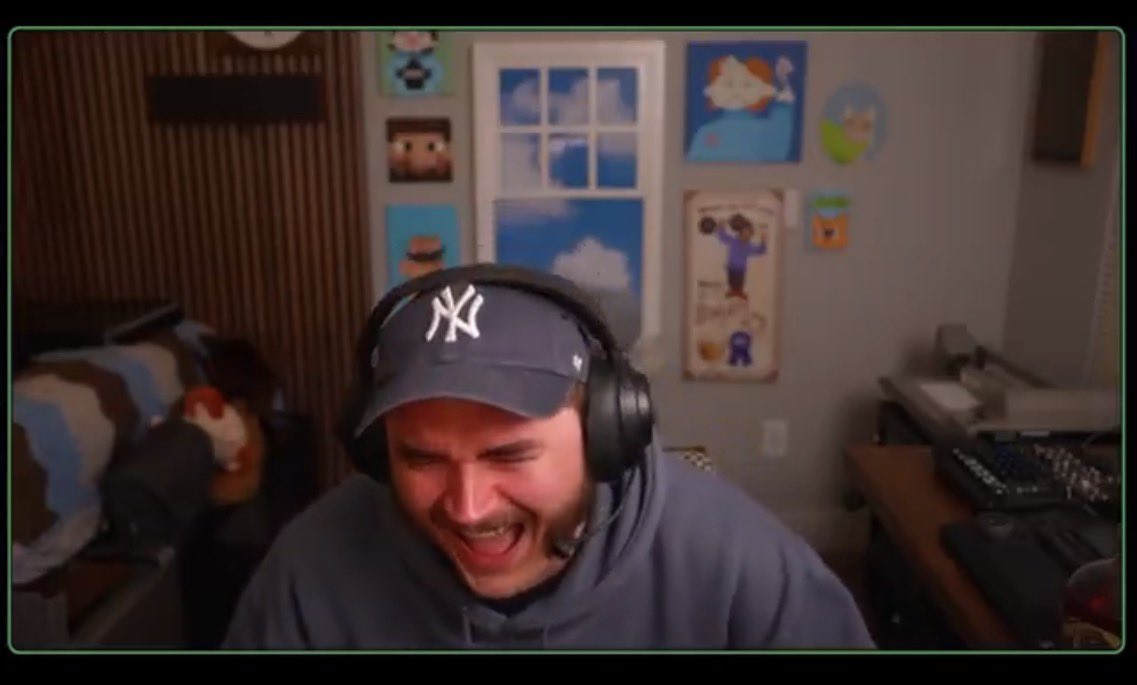 This is because he said the 21 meme btw