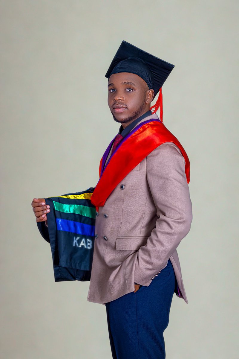 PeterIsagara's tweet photo. Yesterday, I officially graduated with a Bachelor of Medicine and Bachelor of Surgery (MBChB) from @kabuniversity. Grateful for my teachers, mentors and colleagues that shaped me through this journey. https://t.co/eWpW8afdkB