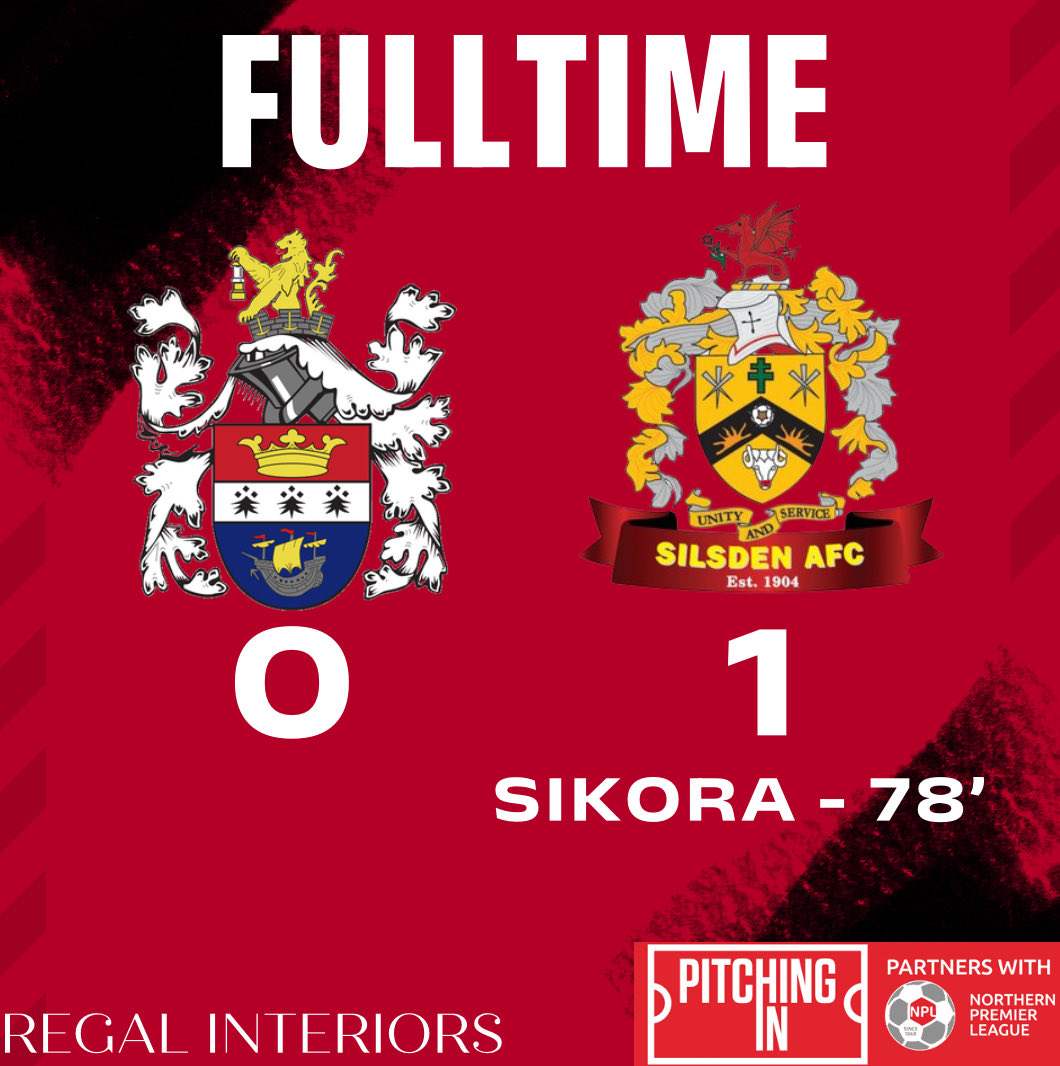 FULlTIME

3 more points on the road!

A day for the defenders with a clean sheet and Jorge Sikora grabbing the winner!

#UpTheSils