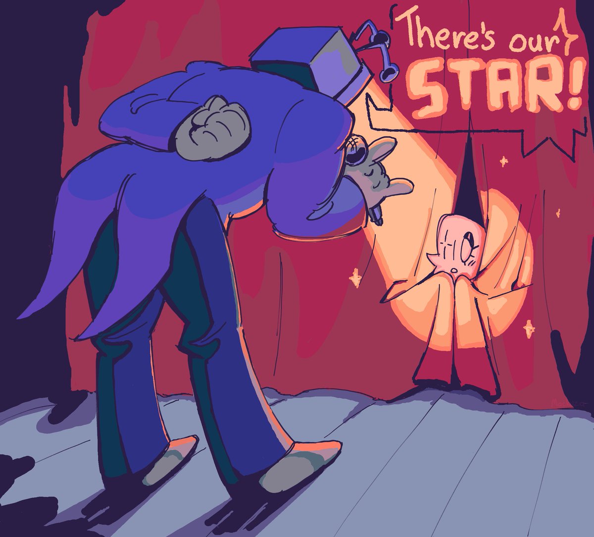 [#MTTVember day 1 : First Meeting]

Here's my first entry :]] i'm definitely not gonna be able to do every single prompts BUT i already got a bunch planned out, hope I can get them all out

#Mettatenna #Deltarune #MettatennaNovember