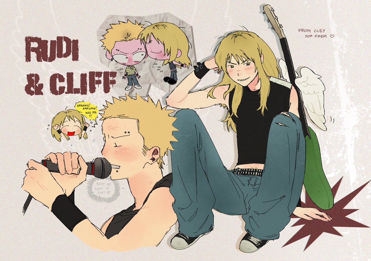 art trade for <a href="/fremynstein/">𝙁𝙍𝙀𝙈</a> 🖤i love her ocs