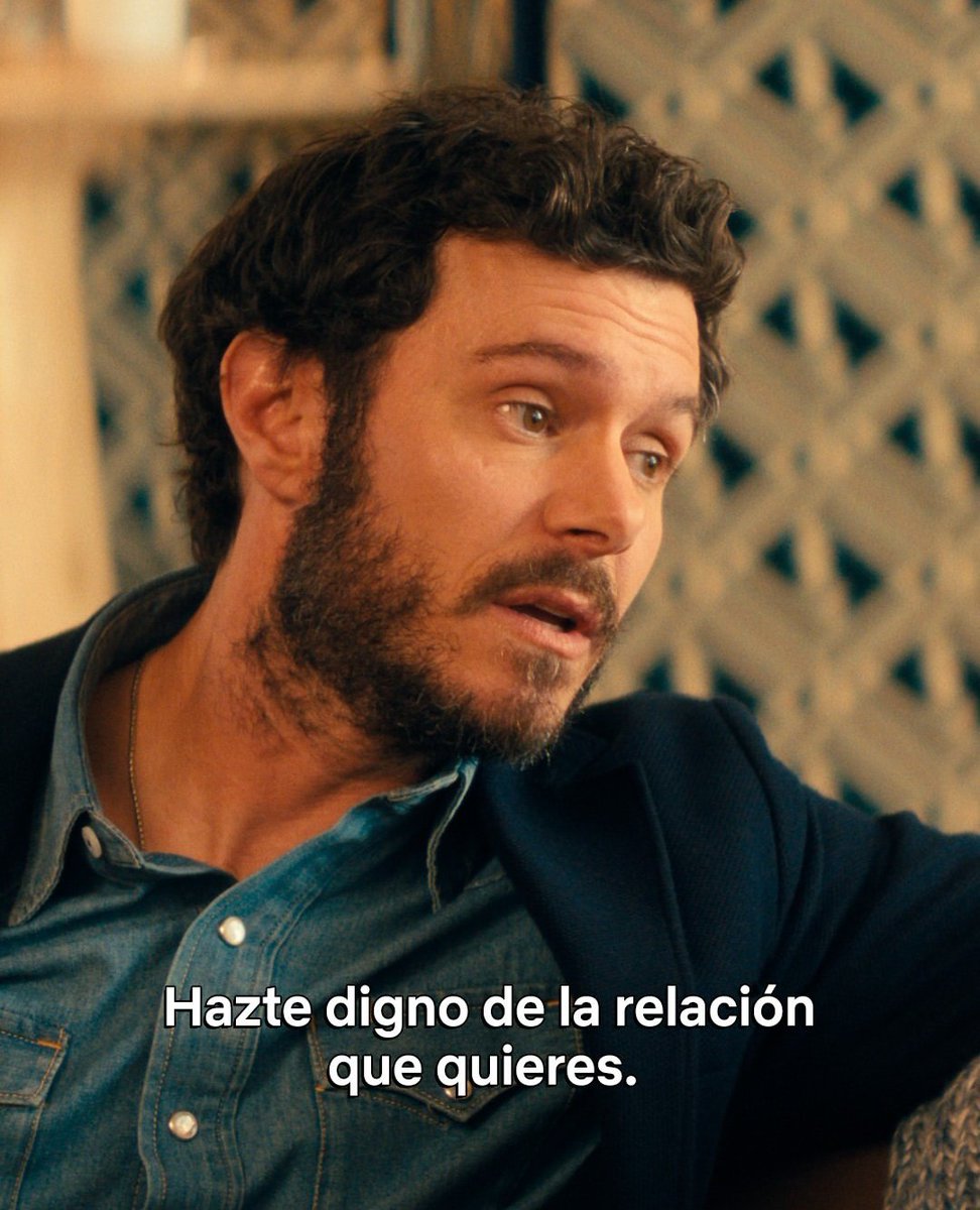 "Hazte digno de la relación que quieres" 

Te amo Noah