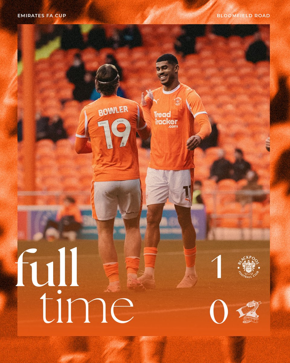 Blackpool FC tweet media
