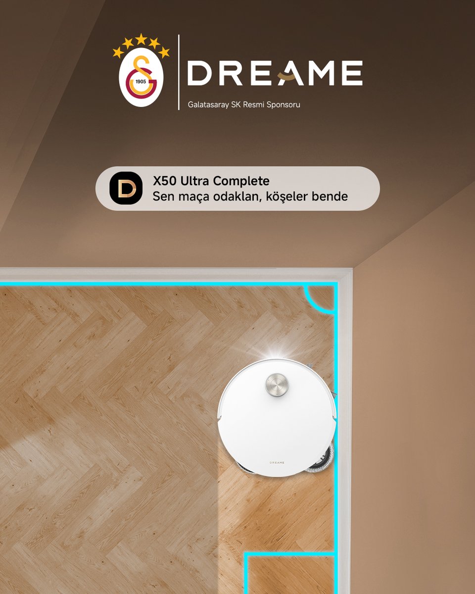 Dreame_Turkiye's tweet image. Maçın heyecanı sende, kenar köşeler Dreame’de! ⚽🔥

#DreameTech #DreameTürkiye