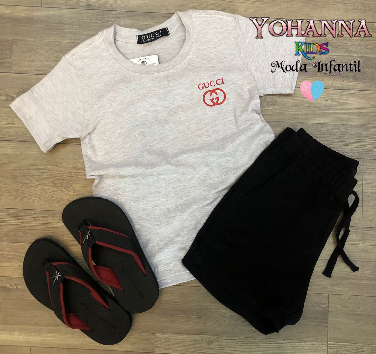 🩶🖤♥️🛍️✨

CAMISA PERUANA $44,99
(tm 6 anos)
BERMUDA SARJA $64,99
KENNER TRADICIONAL $69,99