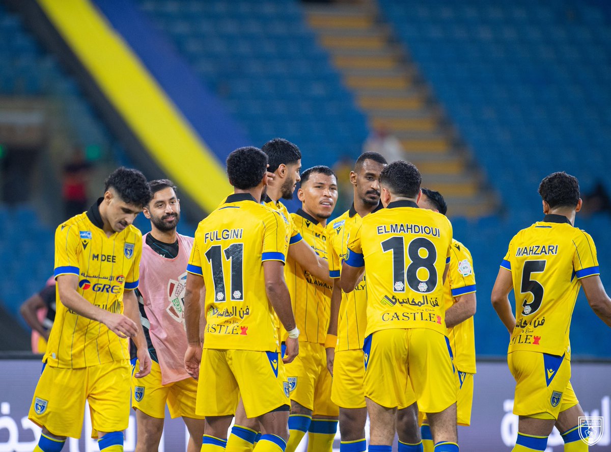 AltaawounFC's tweet photo. ثنائية صفراء 👏💛

#التعاون_القادسية https://t.co/XXkyGu9bXe