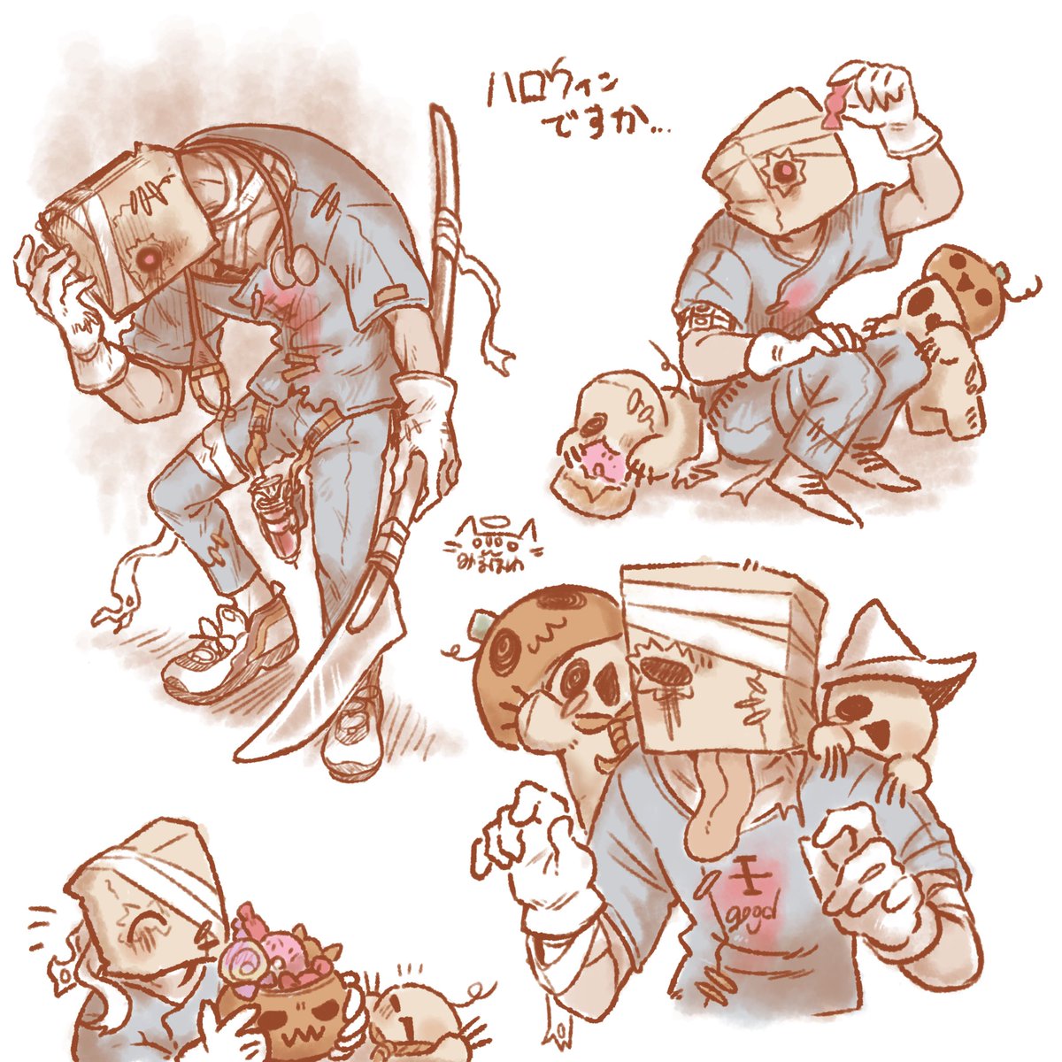 ハロウィン終わったあとに描いてどーする
#FAUSTMIND #faust #GUILTYGEAR