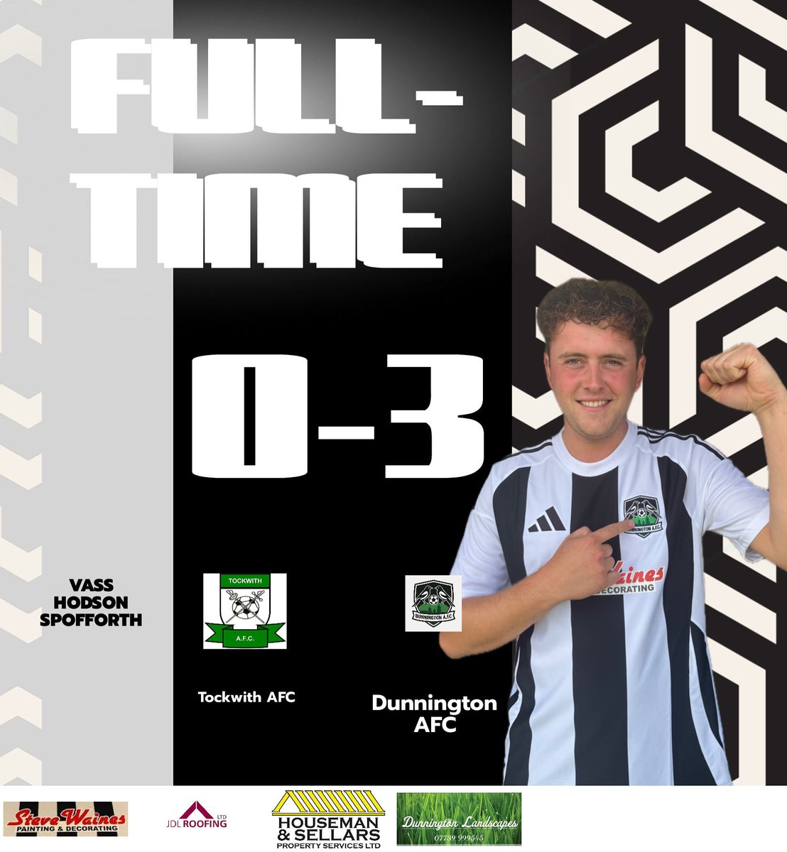 6 POINT SATURDAYS!!

The reserves turned over Tockwith away this afternoon 3-0. A game completely dominated but us, but a ridiculous amount of chances missed kept it at 3. Vass, Alfie and spud with the goals. Westy picking up MOM for a solid performance.

#UTD #magpies 🖤🤍