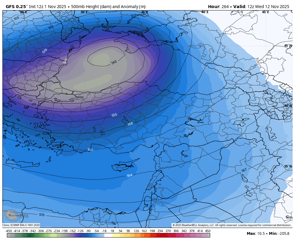 ▪️Akşam verileri geldi.
▪️Modeller her güncellemede 8 Kasım ve sonrası için yağışlı sistemleri göstermeye devam ediyor.
▪️Şimdi bu verileri görüp, yine etkileşim uğruna; vade uzun olmasına rağmen abartılı paylaşımlar ile gündemi meşgul edecekler.
▪️Bu tür paylaşımlar ile çok