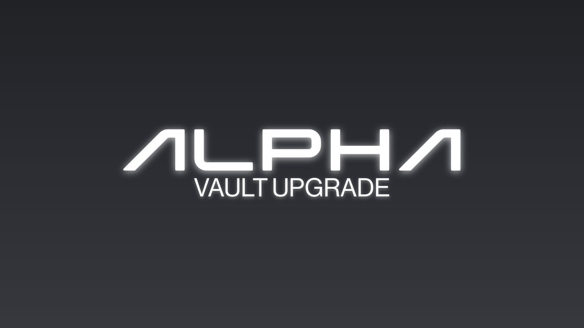 AlphaFiSUI's tweet image. Introducing the new ALPHA Vault.

• Weekly airdrops.
• Shorter locks.
• Real yield, powered by the ecosystem.

AlphaLend, AlphaFi, and stSUI now power $ALPHA.
This is the yield era.